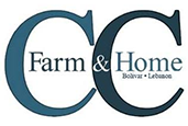 a blue and black logo