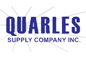 a blue and white logo
