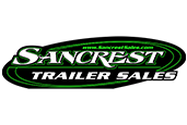 a logo for a trailer sale